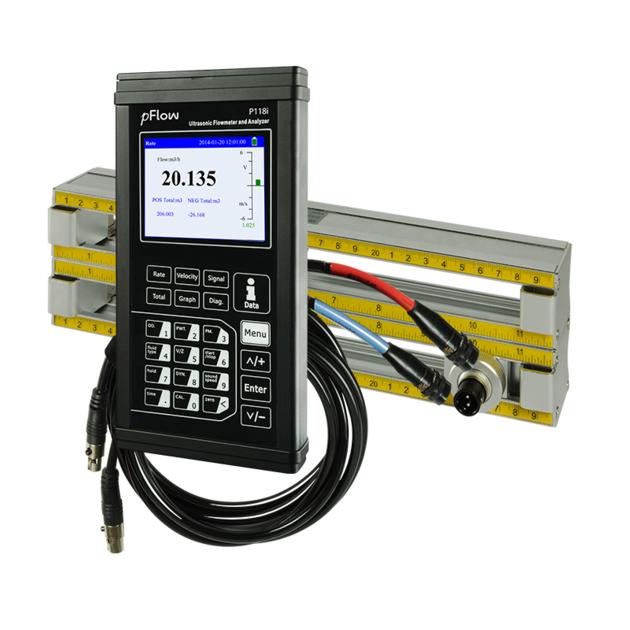 pFlow ultrasonic flowmeter P118i