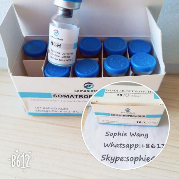Medicine Grade 99% Somatropin HGH 191aa 