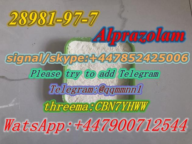 CAS  28981-97-7 Alprazolam 