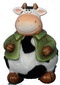 ceramic sheep with hair