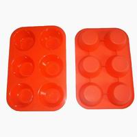 Silicone 6 Cups Cake Pan