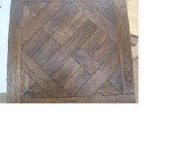 smoked parquet oak  flooring
