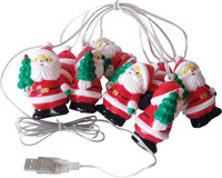 SANTA CLAUS LIGTH CHAIN