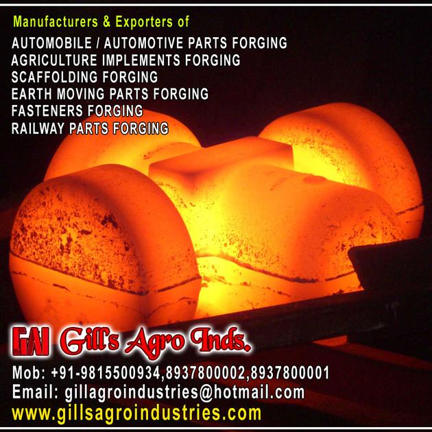 Forging Parts Amp Components India