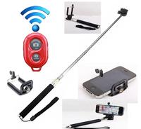 HOT full set bluetooth handheld selfie monopod
