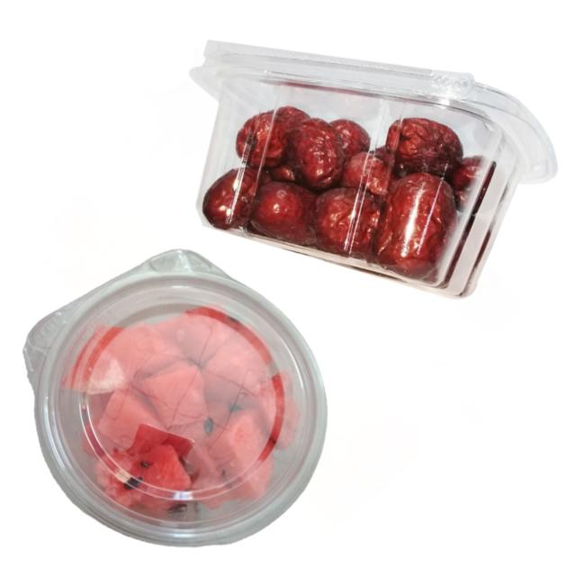 Clear Container with Lid PET Disposable Food Containers Clamshell