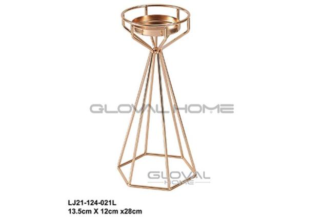 Gold Frame Candlestick