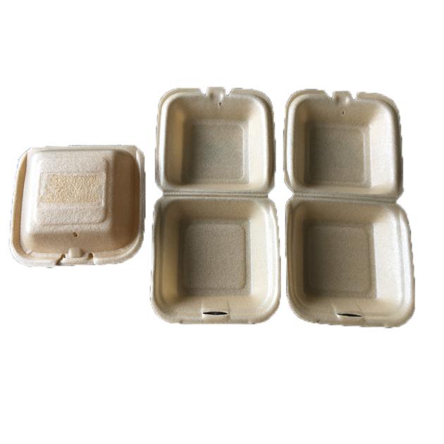 Factory Price Single Compartment Clamshell Food Foam Container
