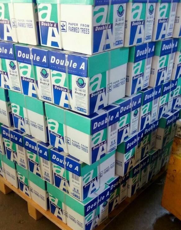 pallet of copy paper