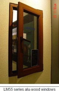 Alu-wood window
