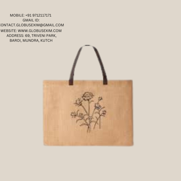 BEACH JUTE BAG