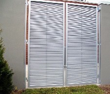 Aluminium louver