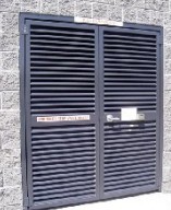 Aluminium shutter