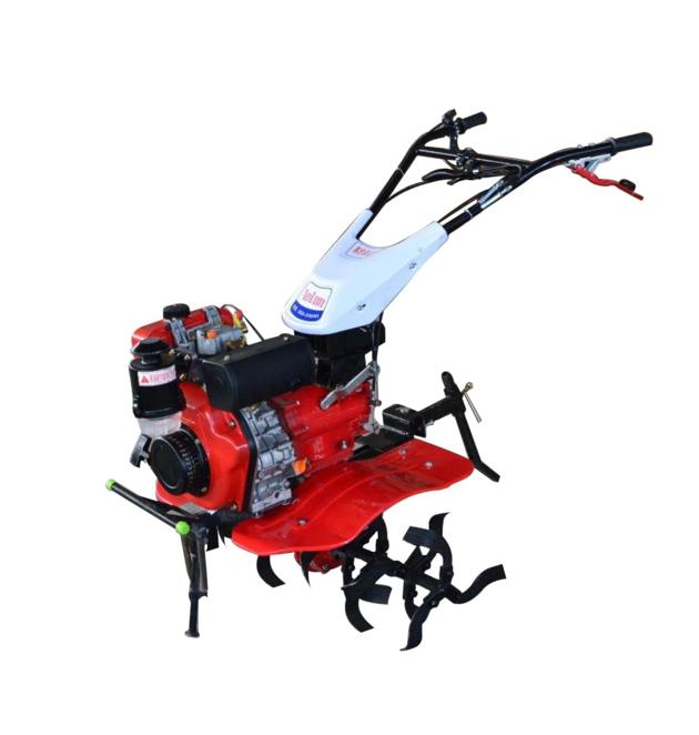 Functional Gasoline Engine 2 Wheels 7.5HP Mini Tractor Tiller Cultivator