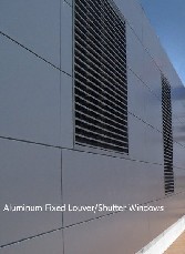 Aluminium louver