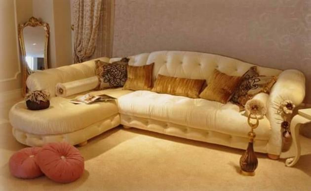 New Arrive Fabric L Shape