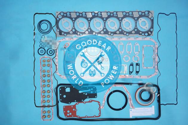 cummins for komatsu diesel engine 6D107 lower/upper gasket kit