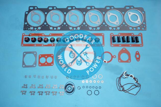 cummins for komatsu diesel engine 6D114 upper gasket kit
