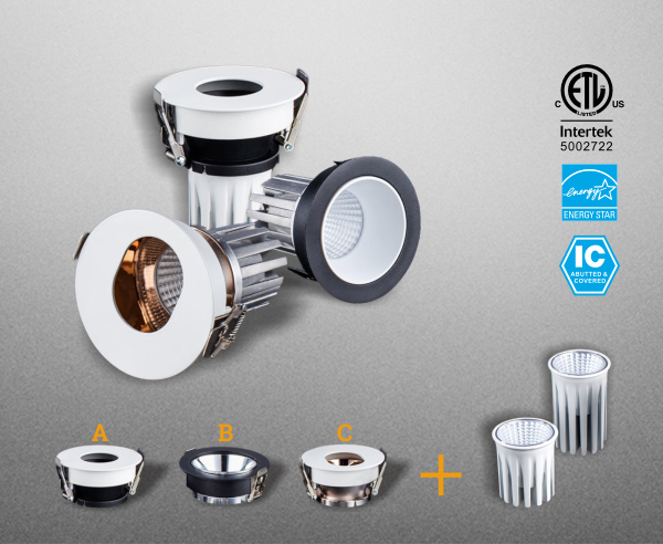 Modular COB LED Downlight