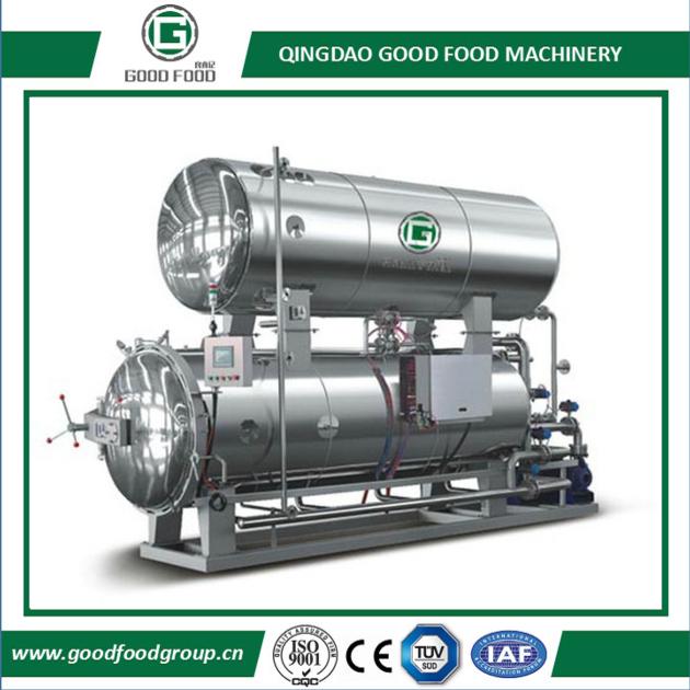 Double Pot Water Immersion Retort Sterilizer