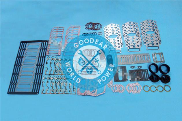 Chongqing cummins K38 diesel engine upper gasket kit 3800730,4352580