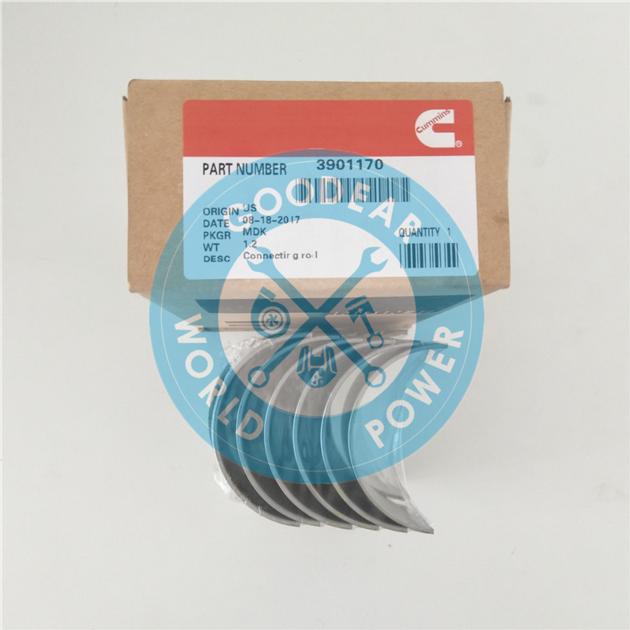 Dongfeng cummins 6BT diesel engine connecting rod bearing 3901170