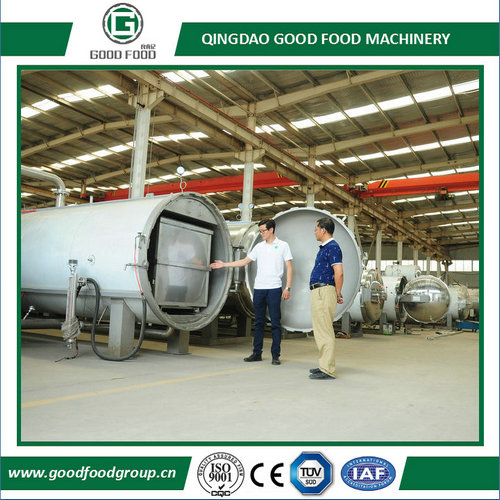 Horizontal Continuous Retort Sterilization Retort Sterilizing