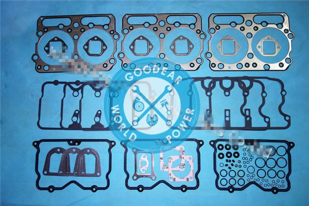 Chongqing cummins NTA855 diesel engine upper gasket kit 4024919/3801754