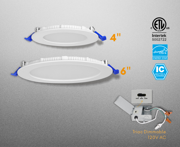 CCT Adjustable LED Slim Panel Light