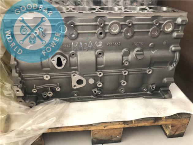Dongfeng cummins ISDE diesel engine cylinder block 4990443
