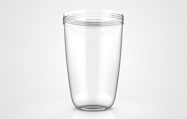 U Shape 16 Oz Biodegradable Cups