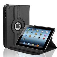 Rotatable 360 Degree Stand Leather Case For Apple Ipad Mini   