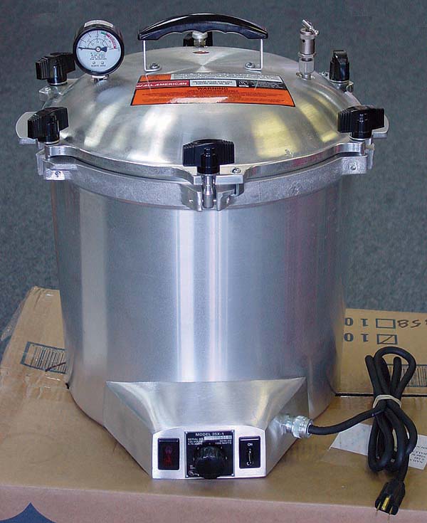 All American Electric steam sterilizer