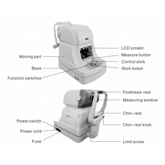 FA 6100K Auto Refractometer Keratometer Auto