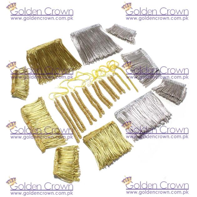 Golden Bullion Wire Fringe Supplier