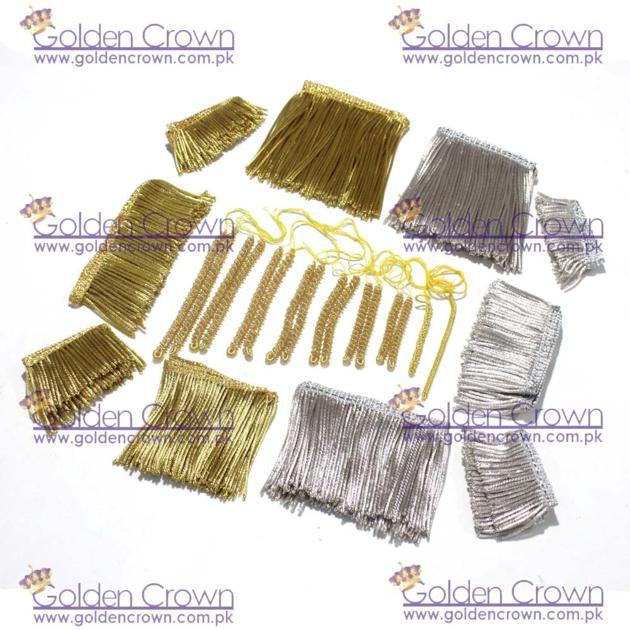 Golden Bullion Wire Fringe Supplier