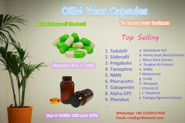 OEM Your Capsules Healthcare Supplements Tadalafil, Sildenafil...