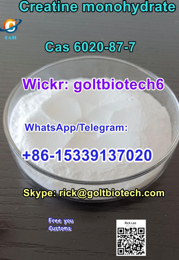 Factory price Creatine monohydrate Cas 6020-87-7 supplier