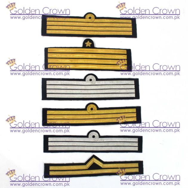 Cuff Rank Sleeve Curls Admiral Sold