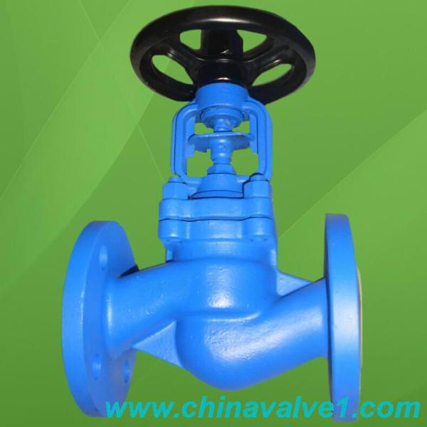 DIN bellow sealed globe valve