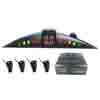 Parking sensor with small crescent LED display