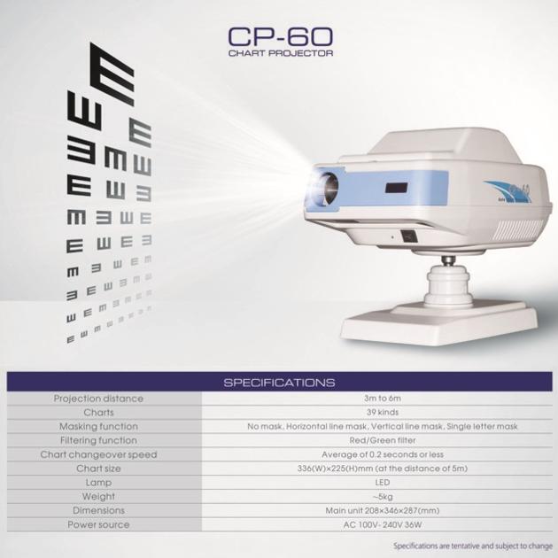 CP 60 Auto Chart Projector