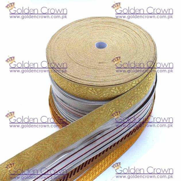 Military Uniform Gold Mylar Braid Supplier