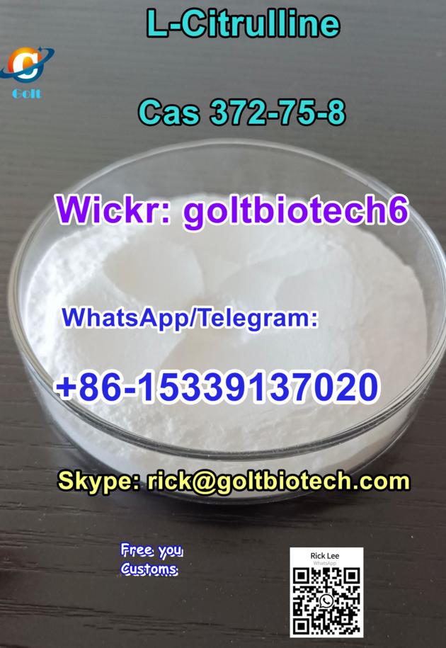 Factory Bulk sale L-Citrulline Cas 372-75-8 best price