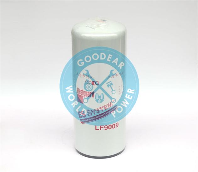 Dongfeng cummins ISLE diesel engine fleetguard oil filter LF9009 3401544