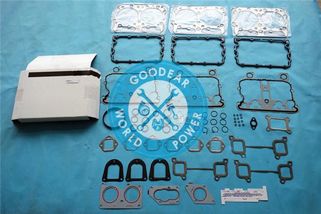 Chongqing cummins N14 diesel engine upper gasket kit 4089371