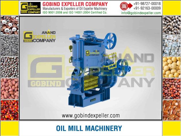 Oil Mill Machinery Manufacturers Exporters In