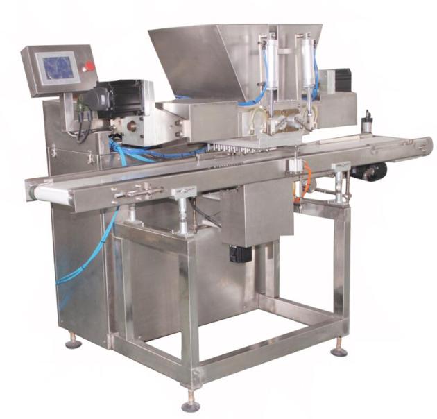 Q110 semi-automatic chocolate moulding line/chocolate depositor machine/chocolate making machine