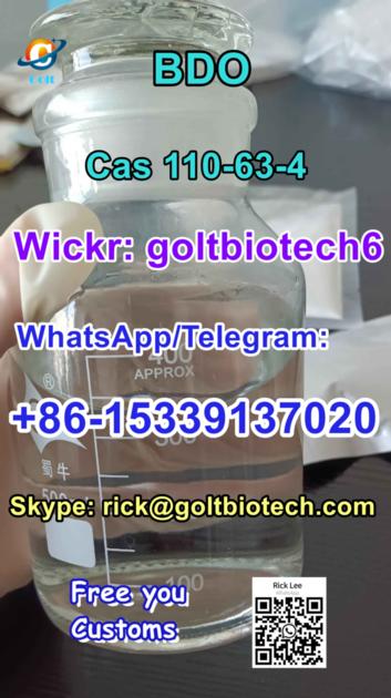 Factory Bulk supply 1,4-Butanediol Cas 110-63-4 wholesale price