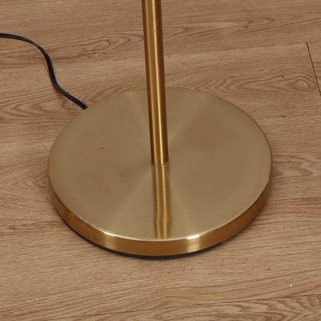 Frosted Glass Globe Floor Lamp 3